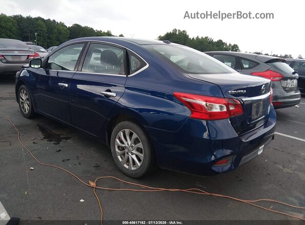 3N1AB7AP5HY203151 2017 NISSAN SENTRA Blue Задня ліва чверть