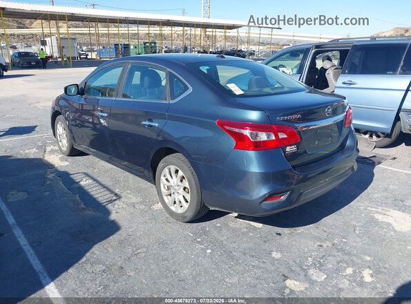 3N1AB7AP5HY220807 2017 NISSAN SENTRA Blue Tył lewy