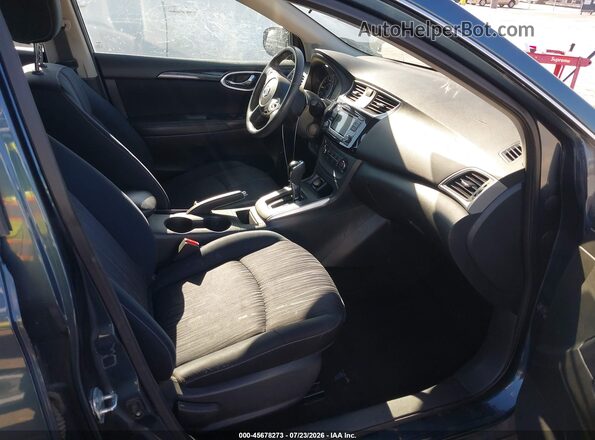 3N1AB7AP5HY220807 2017 NISSAN SENTRA Blue Widok wnętrza z przodu