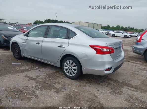 3N1AB7AP5HY228289 2017 NISSAN SENTRA Silver Задня ліва чверть