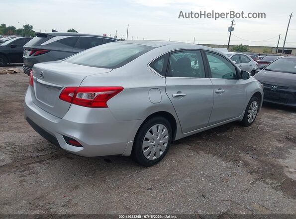 3N1AB7AP5HY228289 2017 NISSAN SENTRA Silver Задня права чверть