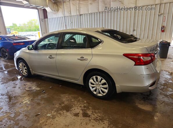3N1AB7AP5HY238191 2017 NISSAN SENTRA Silver Հետևի ձախ