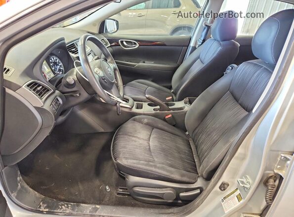 3N1AB7AP5HY238191 2017 NISSAN SENTRA Silver Սալոնի դիմացի տեսք