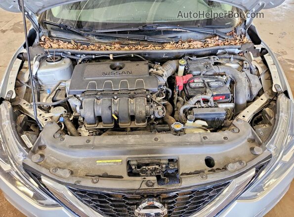 3N1AB7AP5HY238191 2017 NISSAN SENTRA Silver Սալոնի հետևի տեսք