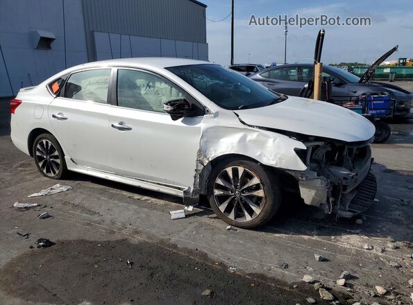 3N1AB7AP5HY243603 2017 NISSAN SENTRA White Передня права чверть