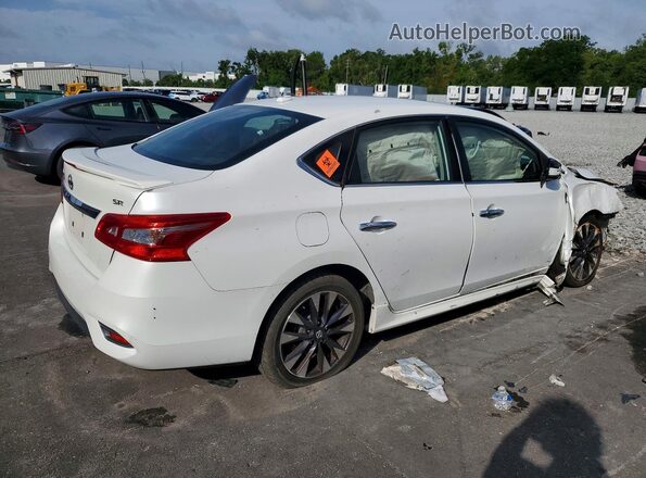 3N1AB7AP5HY243603 2017 NISSAN SENTRA White Задня права чверть