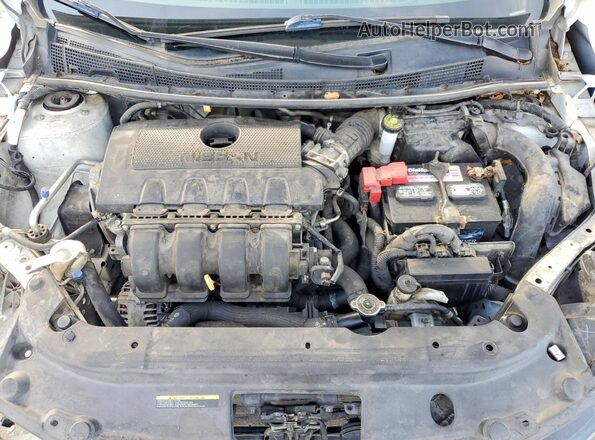 3N1AB7AP5HY243603 2017 NISSAN SENTRA White Вид задньої частини салону