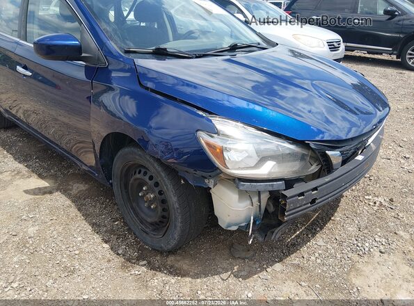 3N1AB7AP5HY245951 2017 NISSAN SENTRA Синий 