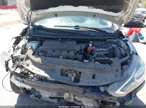 3N1AB7AP5HY271742 2017 NISSAN SENTRA Silver უკანა ხედი