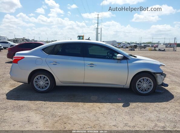 3N1AB7AP5HY272003 2017 NISSAN SENTRA Серебряный Панорамный вид салона 360°