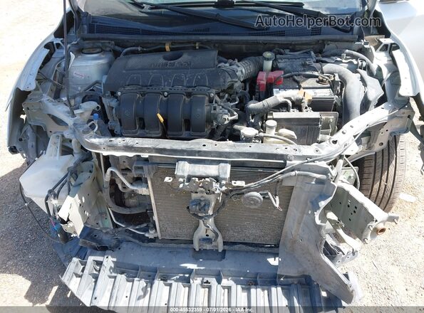 3N1AB7AP5HY272003 2017 NISSAN SENTRA Серебряный Вид сзади