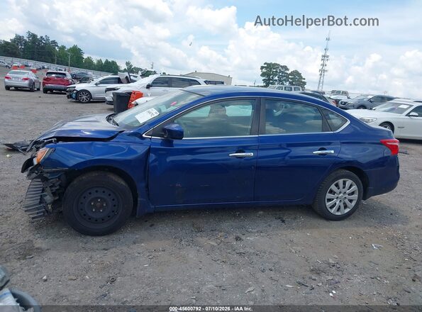 3N1AB7AP5HY303301 2017 NISSAN SENTRA Dark Blue Панорамный вид салона 360°
