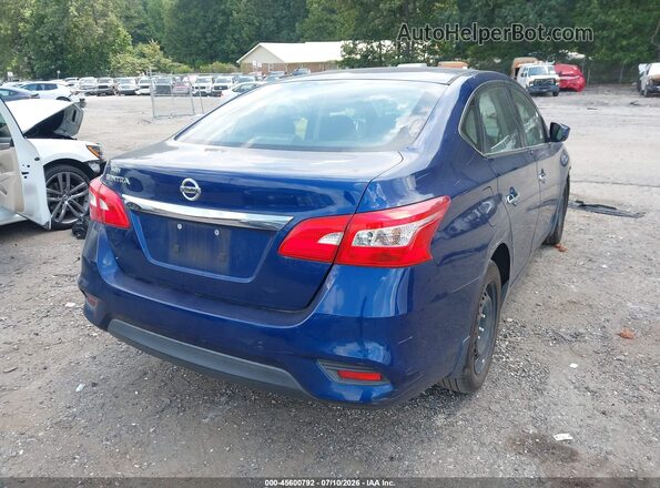 3N1AB7AP5HY303301 2017 NISSAN SENTRA Dark Blue Задняя правая четверть