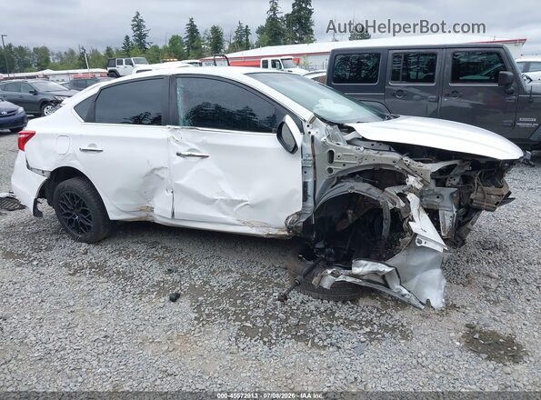 3N1AB7AP5HY329302 2017 NISSAN SENTRA Белый Панорамный вид салона 360°