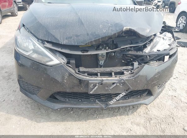 3N1AB7AP5HY339425 2017 NISSAN SENTRA Черный Вид спереди