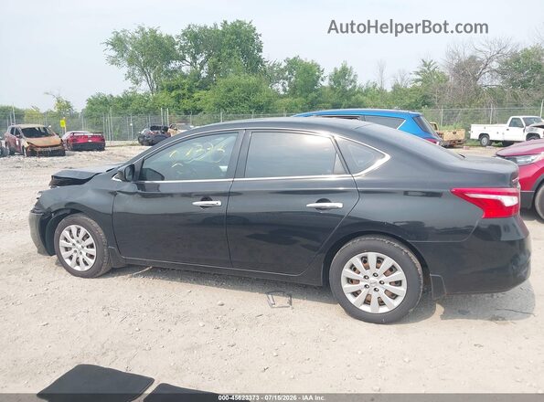 3N1AB7AP5HY339425 2017 NISSAN SENTRA Черный Панорамный вид салона 360°