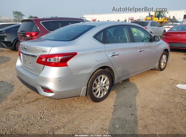 3N1AB7AP5HY344639 2017 NISSAN SENTRA Silver Հետևի աջ