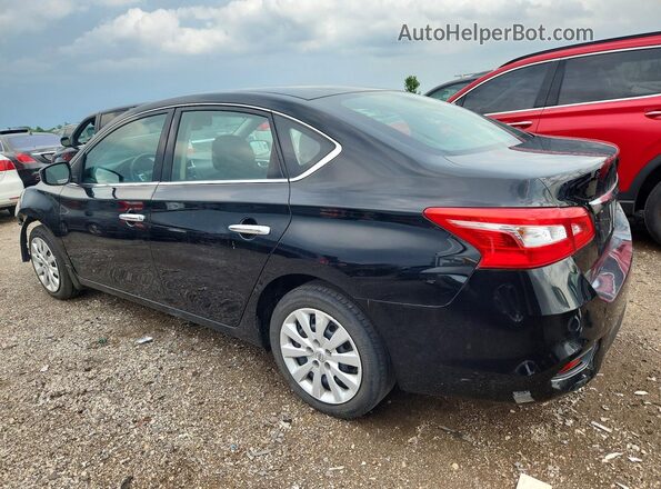 3N1AB7AP5HY350179 2017 NISSAN SENTRA Black უკანა მარცხენა
