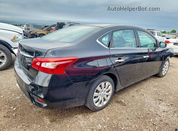 3N1AB7AP5HY350179 2017 NISSAN SENTRA Black უკანა მარჯვენა