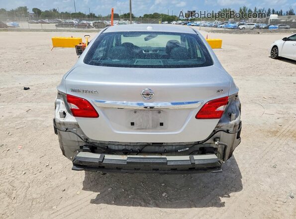 3N1AB7AP5HY367922 2017 NISSAN SENTRA Silver უკანა ხედი
