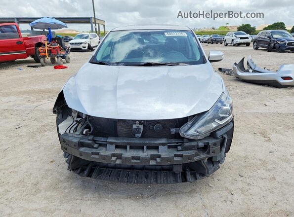 3N1AB7AP5HY367922 2017 NISSAN SENTRA Silver წინა ხედი
