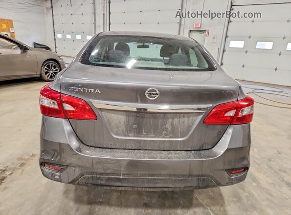 3N1AB7AP5HY397308 2017 NISSAN SENTRA Gray Vista trasera