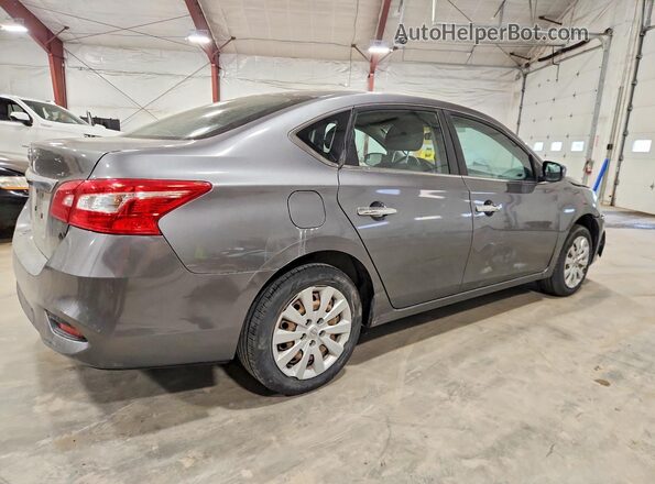 3N1AB7AP5HY397308 2017 NISSAN SENTRA Gray Trasero derecho