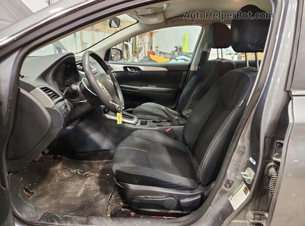 3N1AB7AP5HY397308 2017 NISSAN SENTRA Gray Vista interior delantera