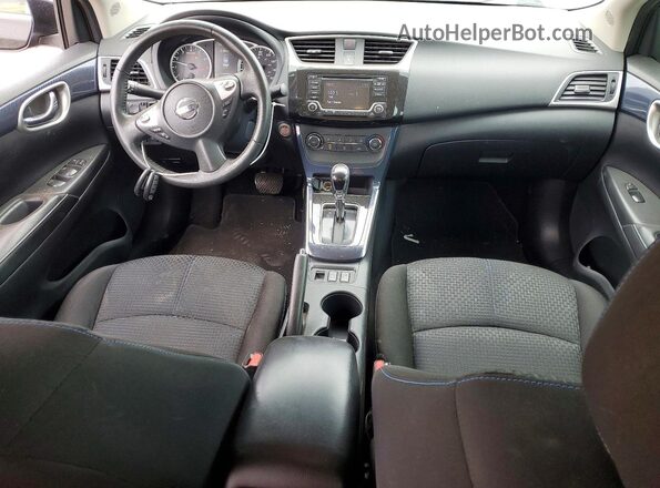 3N1AB7AP5HY400899 2017 NISSAN SENTRA Black წინა პანელის ხედი