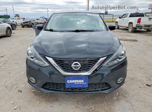 3N1AB7AP5HY400899 2017 NISSAN SENTRA Black წინა ხედი