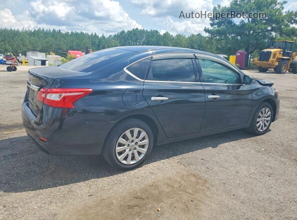 3N1AB7AP5HY402717 2017 NISSAN SENTRA Черный Задняя правая четверть