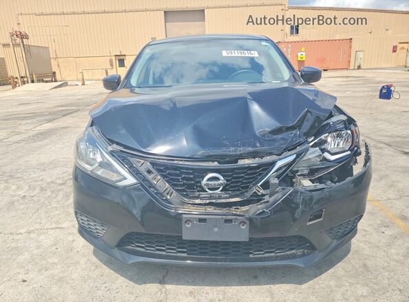 3N1AB7AP5HY402717 2017 NISSAN SENTRA Черный Вид спереди