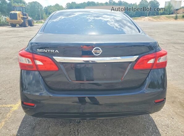 3N1AB7AP5HY402717 2017 NISSAN SENTRA Черный Вид сзади