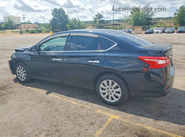 3N1AB7AP5HY402717 2017 NISSAN SENTRA Черный Задняя левая четверть