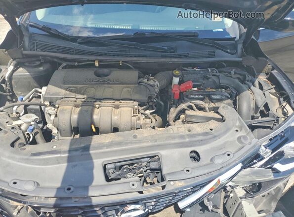 3N1AB7AP5HY402717 2017 NISSAN SENTRA Черный Вид задней части салона