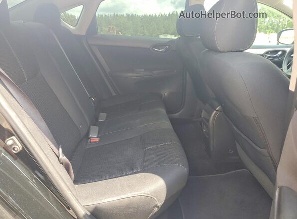 3N1AB7AP5HY402717 2017 NISSAN SENTRA Черный Вид задних сидений