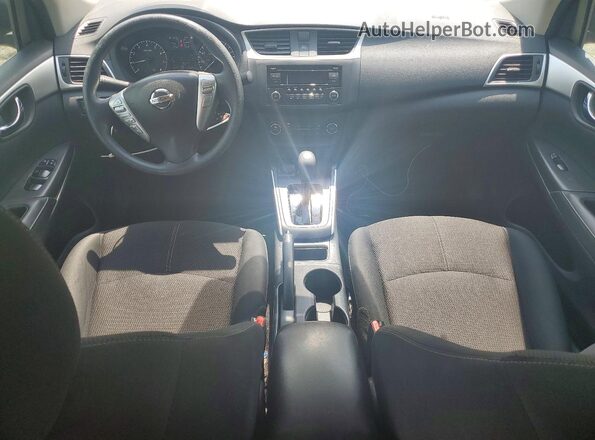 3N1AB7AP5HY402717 2017 NISSAN SENTRA Черный Вид панели приборов