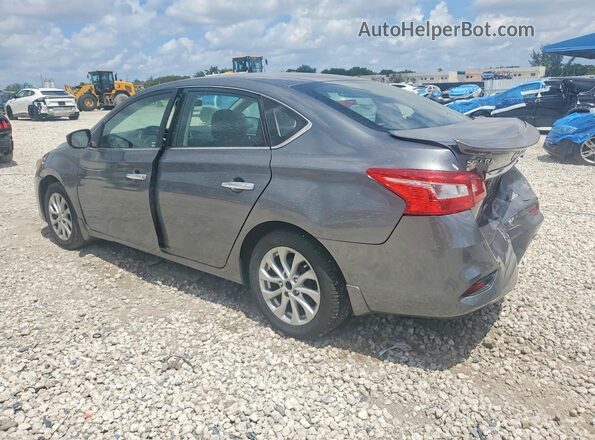 3N1AB7AP5HY407562 2017 NISSAN SENTRA Gray Tył lewy