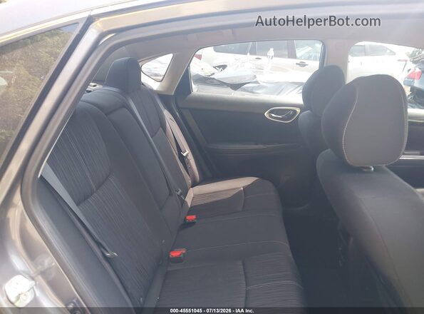 3N1AB7AP5JL620207 2018 NISSAN SENTRA Gray VIN კოდის სტიკერის ხედი