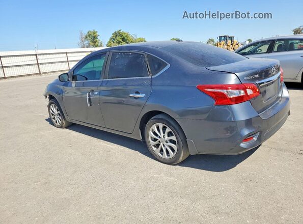 3N1AB7AP5JL626332 2018 NISSAN SENTRA Gray Tył lewy