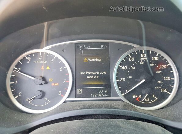 3N1AB7AP5JL626332 2018 NISSAN SENTRA Gray Widok zestawu wskaźników