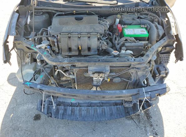 3N1AB7AP5JL626332 2018 NISSAN SENTRA Gray Widok wnętrza z tyłu