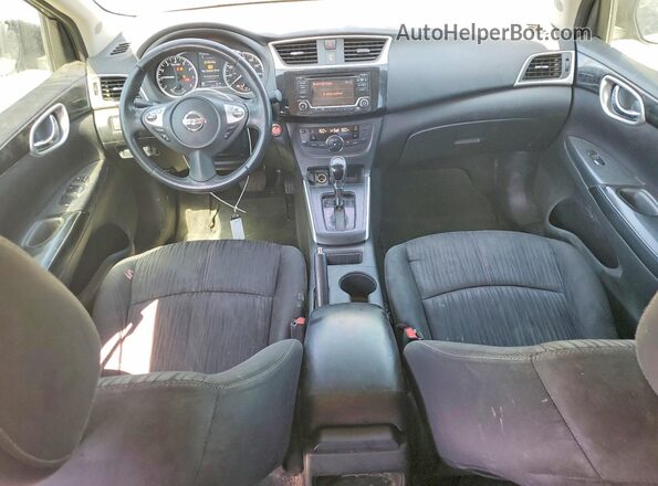 3N1AB7AP5JL626332 2018 NISSAN SENTRA Gray Widok deski rozdzielczej
