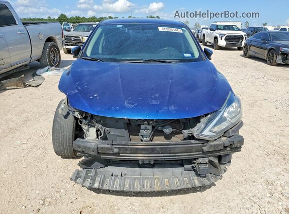 3N1AB7AP5JL640411 2018 NISSAN SENTRA Blue Вид спереду