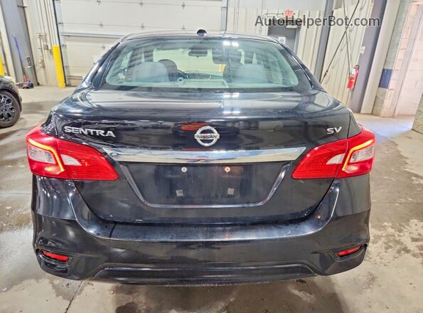 3N1AB7AP5JL658388 2018 NISSAN SENTRA Black Вид ззаду