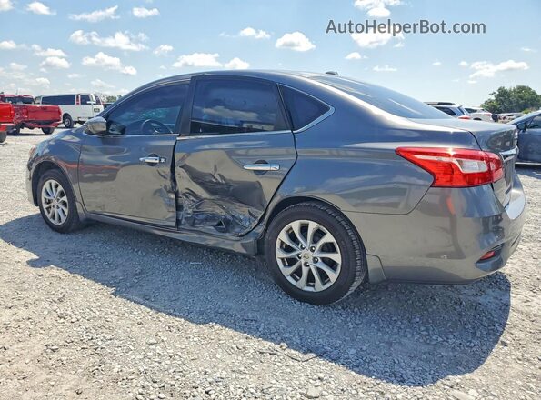 3N1AB7AP5JL660609 2018 NISSAN SENTRA Gray უკანა მარცხენა