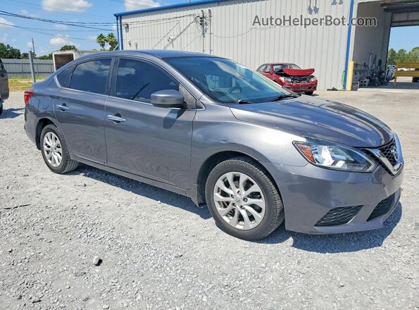 3N1AB7AP5JL660609 2018 NISSAN SENTRA Gray წინა მარჯვენა