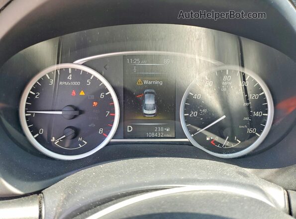 3N1AB7AP5JL660609 2018 NISSAN SENTRA Gray ხელსაწყოთა პანელის ხედი