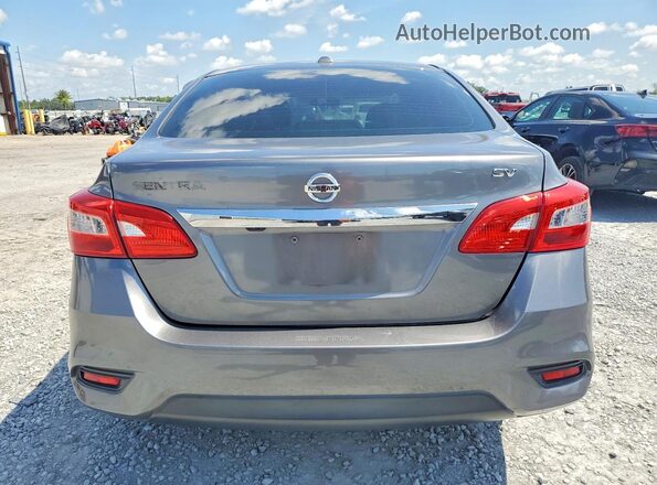 3N1AB7AP5JL660609 2018 NISSAN SENTRA Gray უკანა ხედი