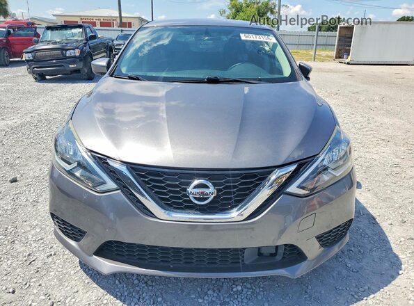 3N1AB7AP5JL660609 2018 NISSAN SENTRA Gray წინა ხედი